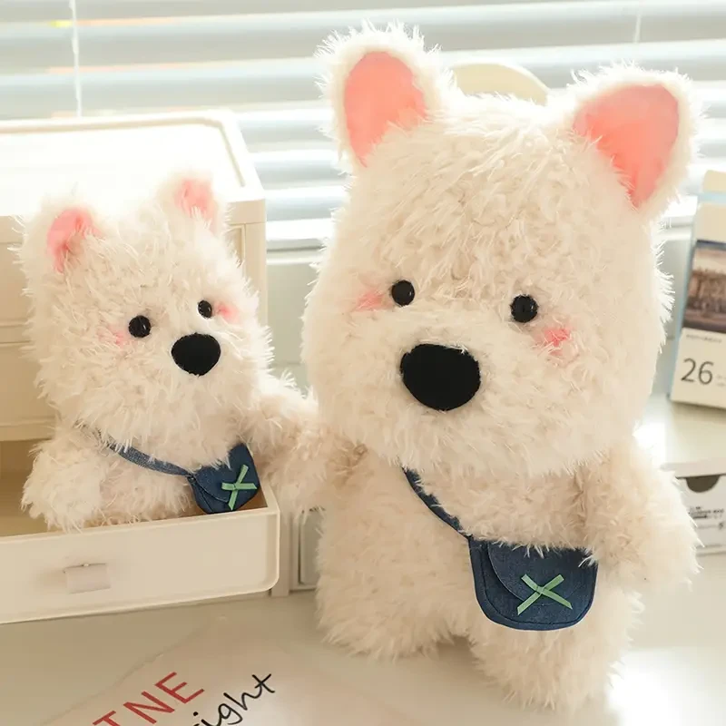 Anime-Themed Cute West Highland Terrier Plush Toys