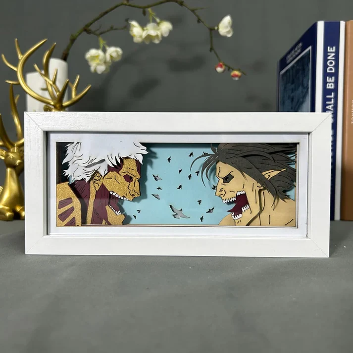Attack on Titan Fight Scene Light box