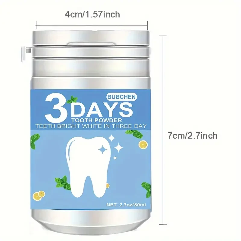 Pearl Essence Teeth Whitening Powder - 2.71oz Tooth Deep Cleaning and Breath Freshener