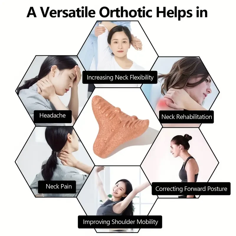 EPP Cervical Spine Traction Pillow for Neck Pain Relief and Posture Correction