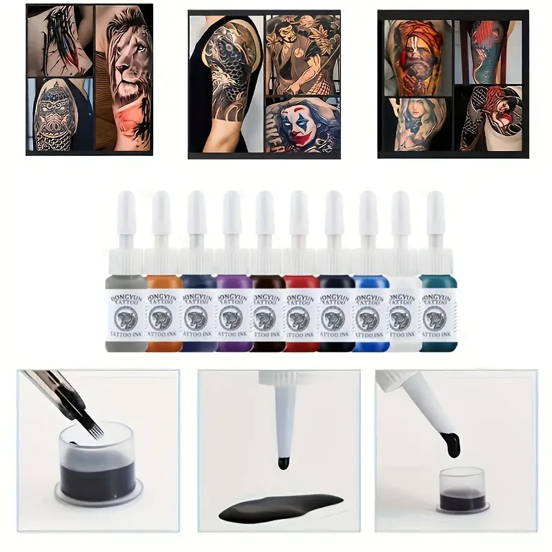 Professional Tattoo Machine Kit LED Displa