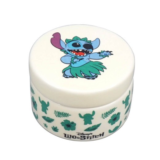 Disney Round Trinket Box : Lilo & Stitch