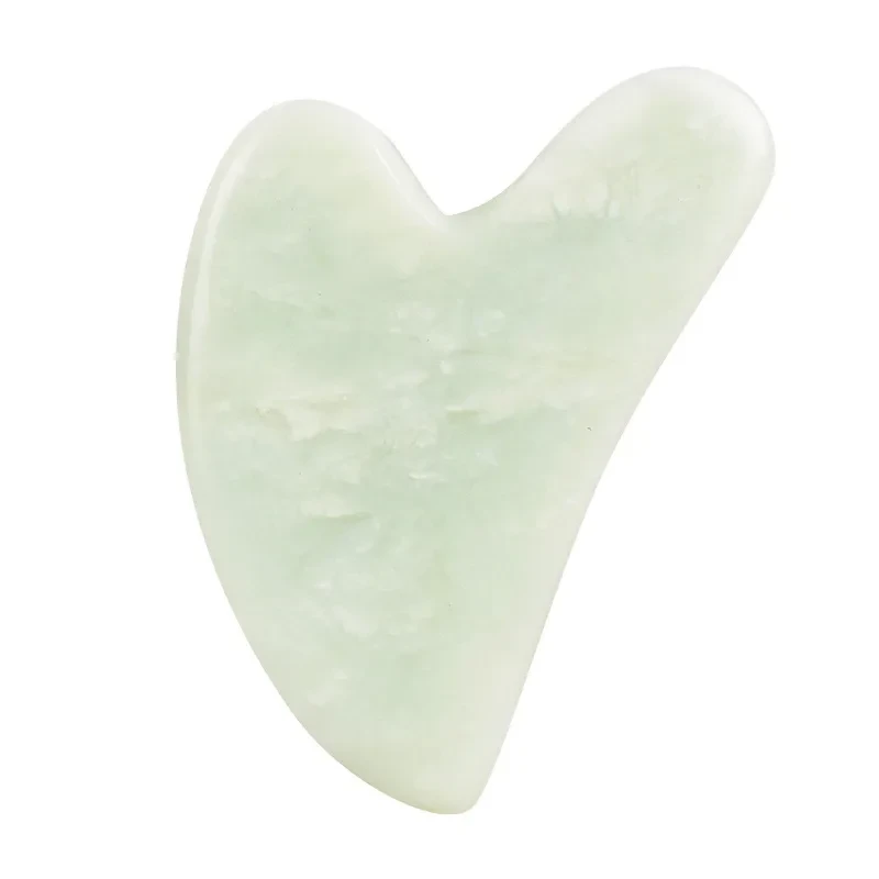 Jade Heart-Shaped Facial Beauty Massage