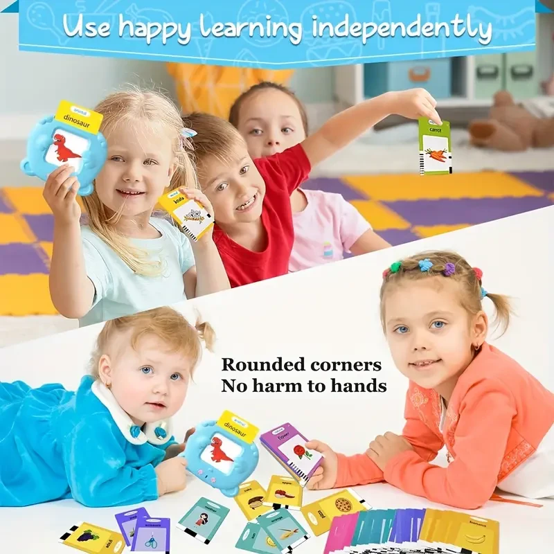 Speaking Card Early Education Learning Toy - Language Learning & Word Reader