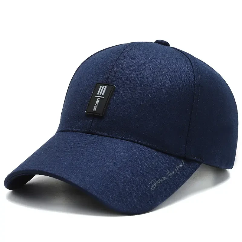 Luxury Black Baseball Cap - Premium Cotton