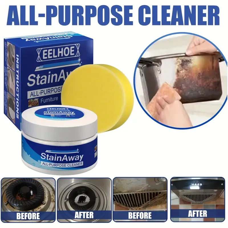 Multi-Purpose Cleaning Paste for Kitchen, Floor, and Car Stains