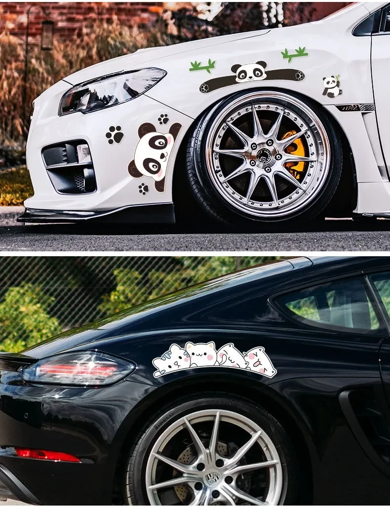 Car Front Bumper Scratch Blocking Sticker