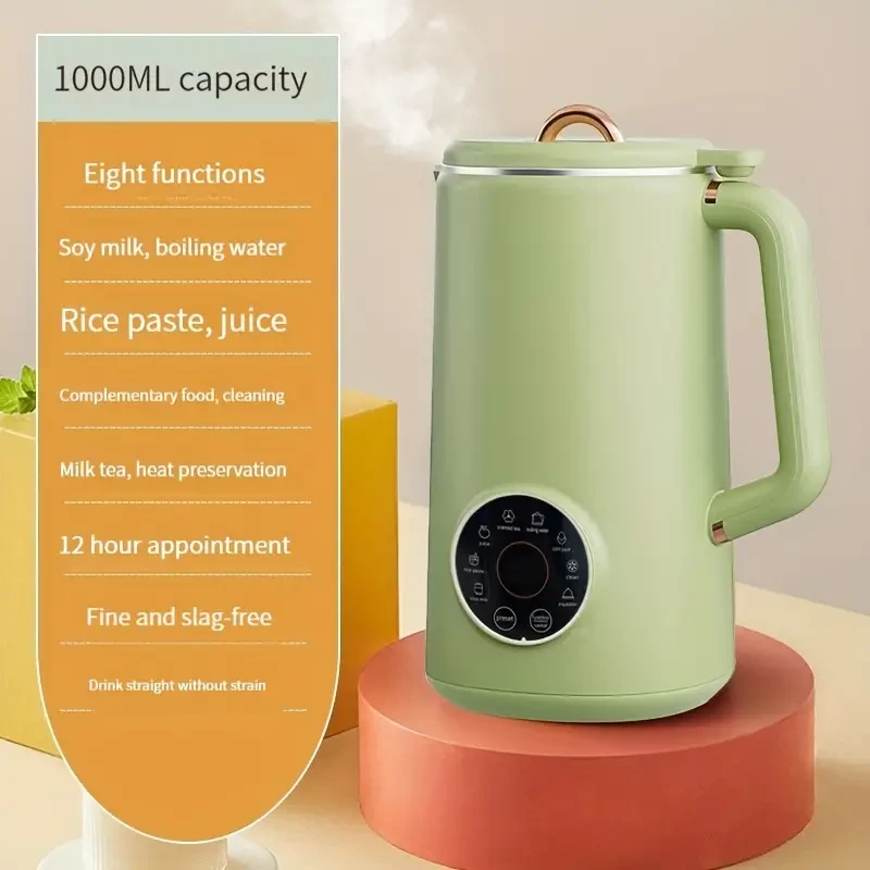 SENBOWE AU Plug 1000ml 9-functions Mini Soybean Milk Maker