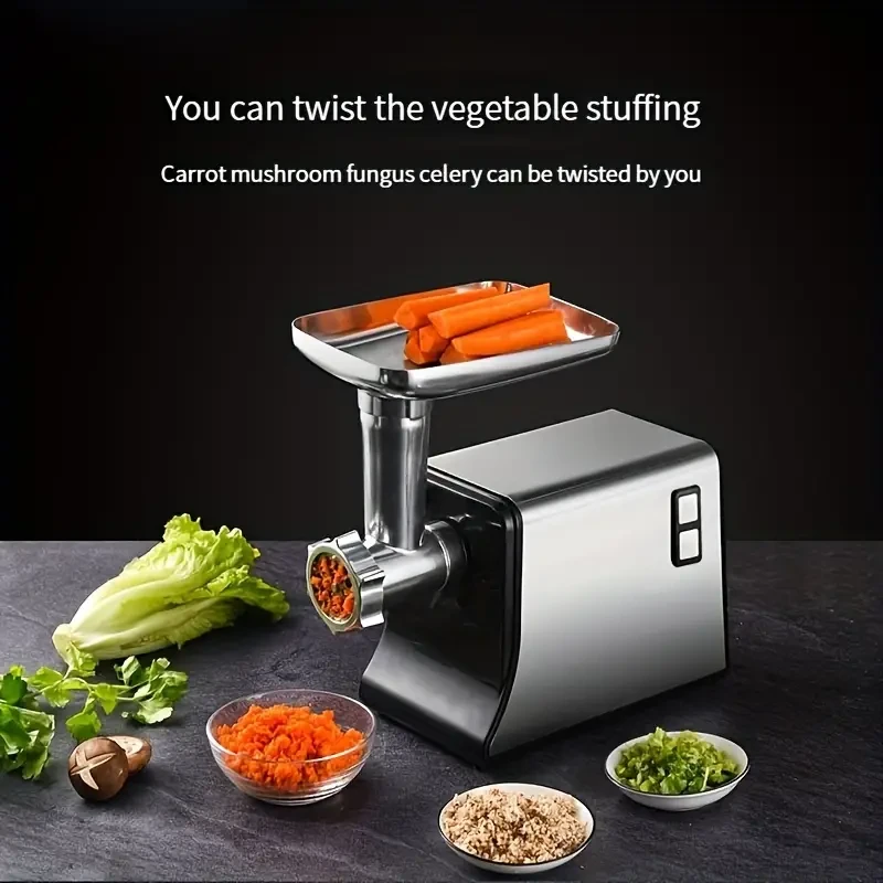 SENBOWE Electric Meat Grinder - Stainless Steel