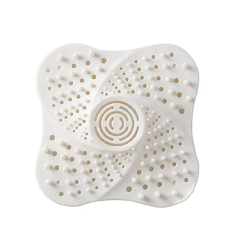 Anti-Blocking Suction Cup Hair Filter Drain Cover