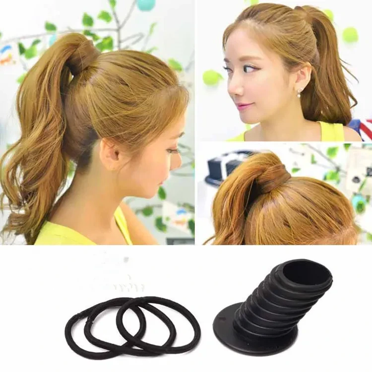 Korean Ponytail Fluffy Hair Tie High Ponytail