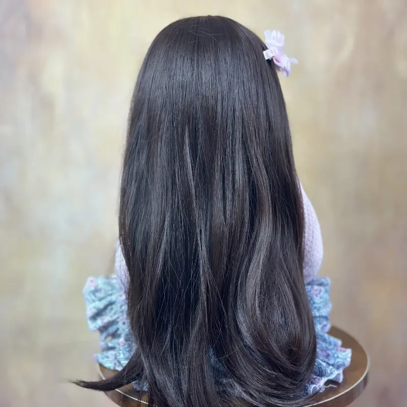 55cm 22 Lifelike Reborn Baby Doll - Soft Silicone Body, Long Hair Princess, Perfect Birthday Gift For Toddlers!, Christmas/Halloween Gifts Halloween/Thanksgiving Day/Christmas gift Easter Gift