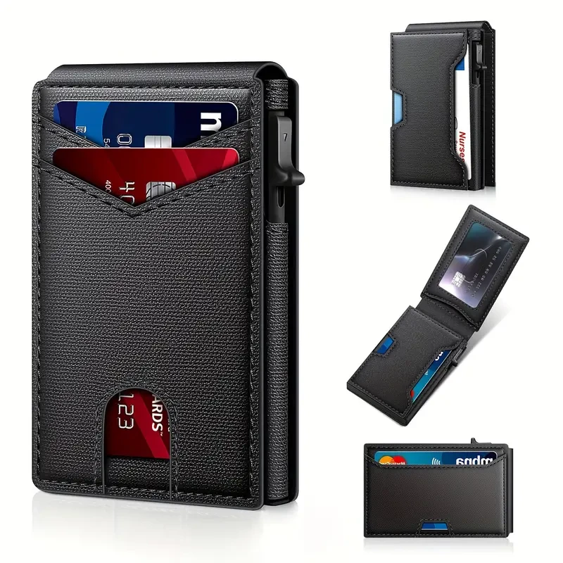 TANGMO Business Card Holder for Men