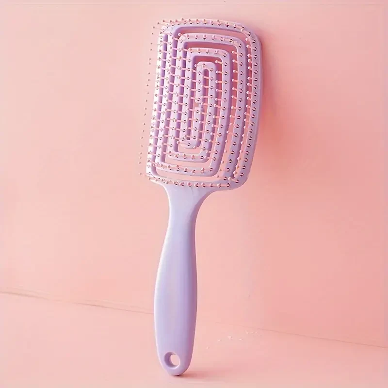 1pcs Hollow Out Detangling Hair Brush