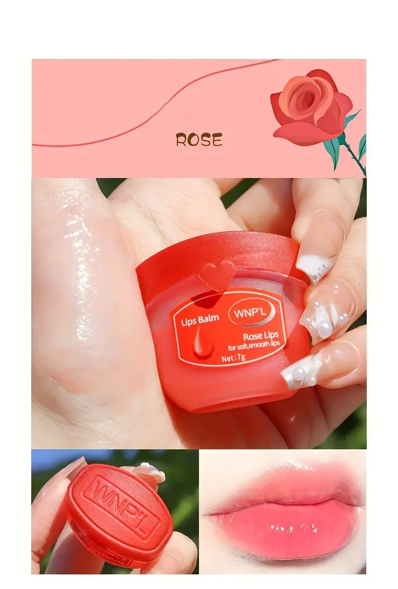 6pcs Lipstick Gift Set Fruit Flavored Lip Gloss