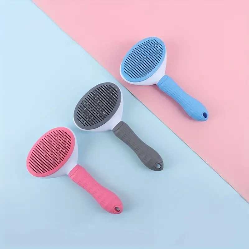 Easy-Clean Pet Grooming Comb