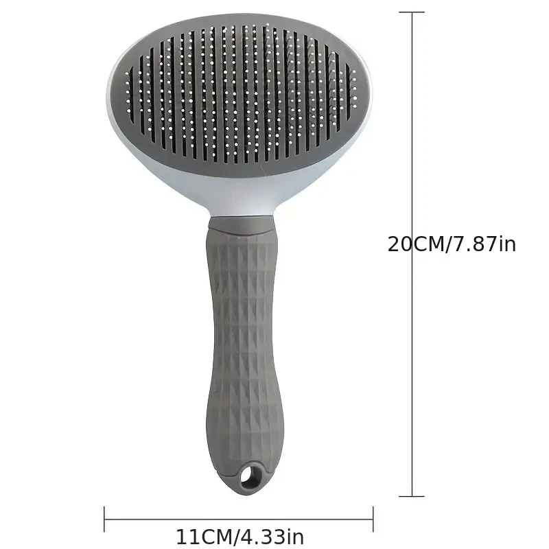 Easy-Clean Pet Grooming Comb