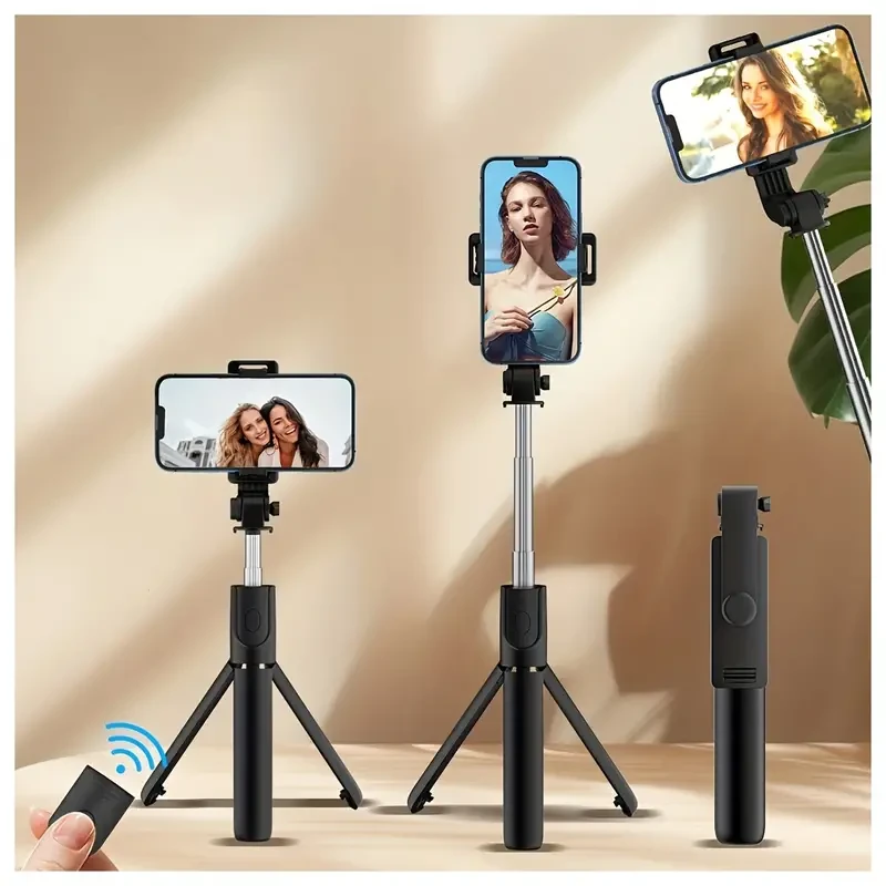 Portable Wireless Selfie Stick-Tripod Combo