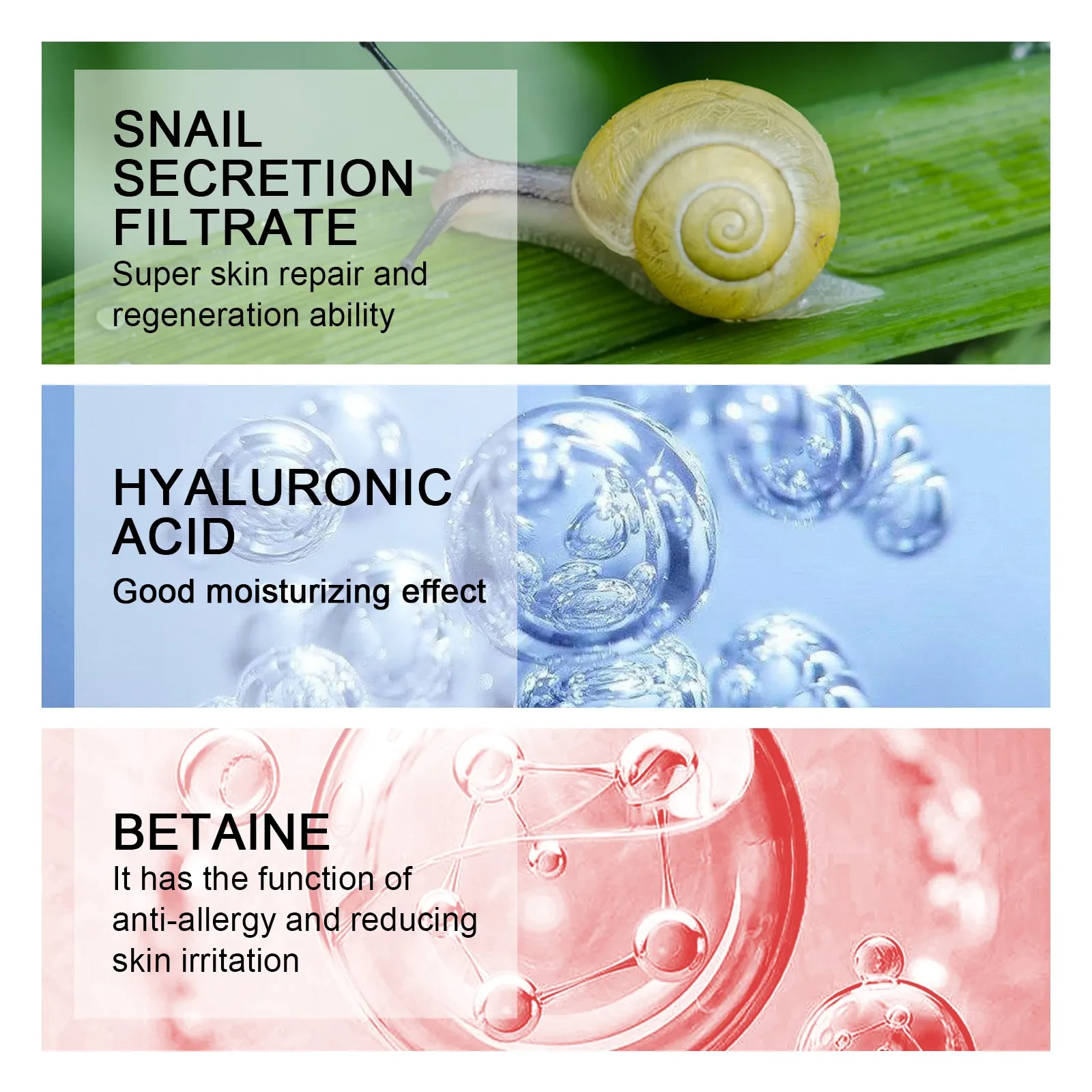 Snail Cream Fading Wrinkle French Lines Replenishment