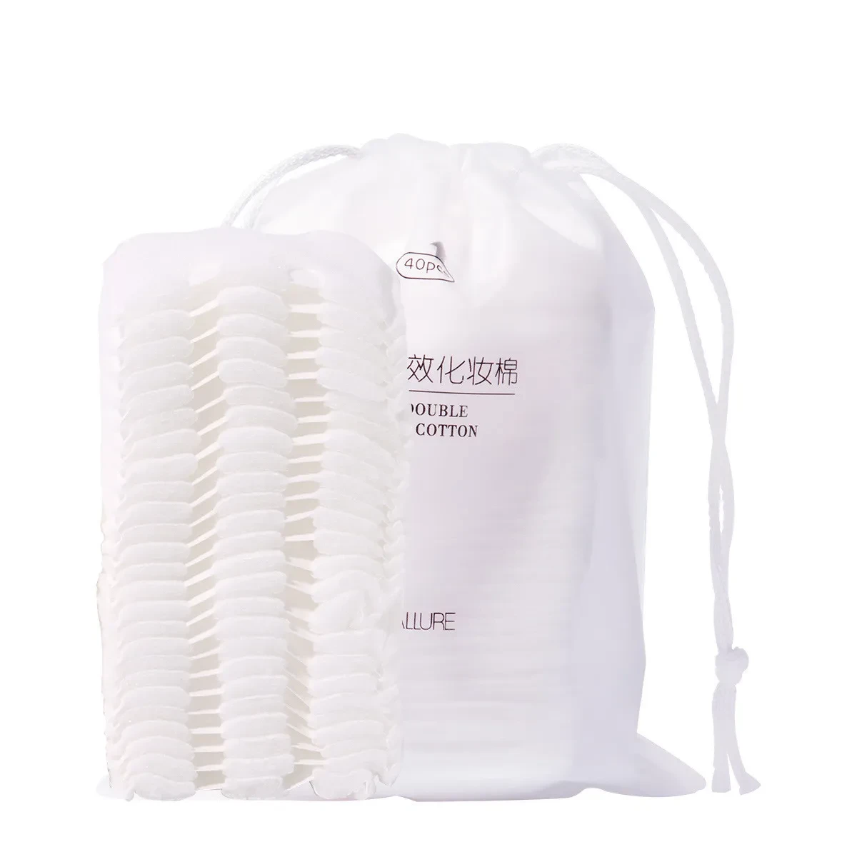 Skin Friendly Double Effect Makeup Cotton Disposable