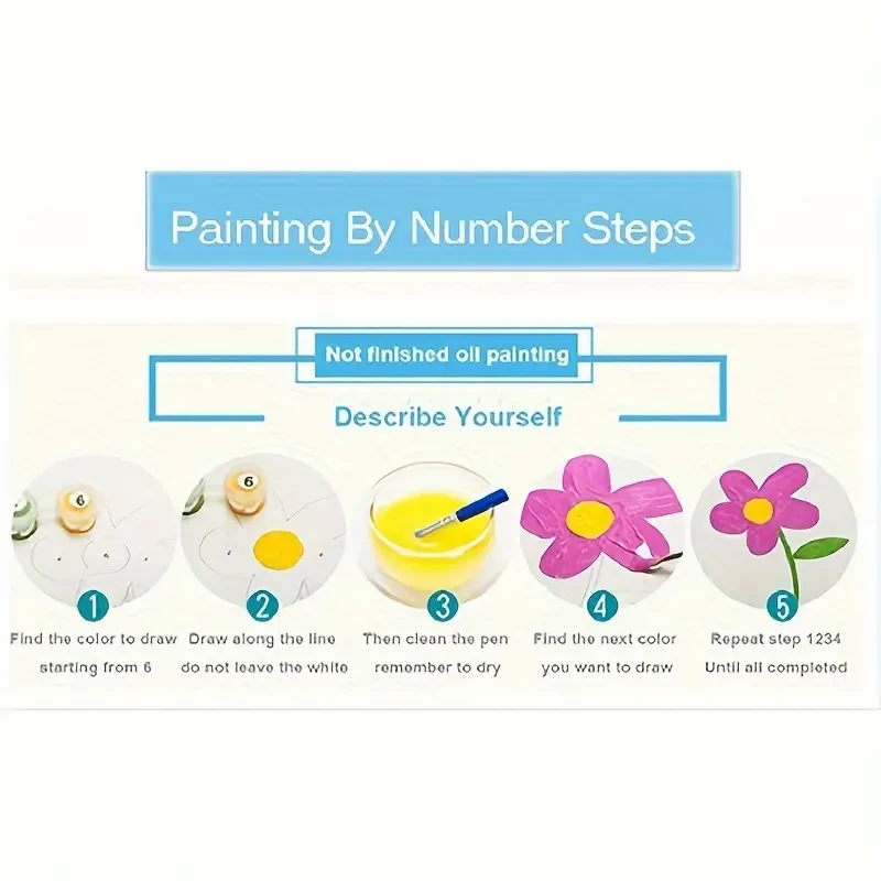 Paint By Number Kit on Canvas 40x50 cm (with Wooden Frame) - Sunset City Scene