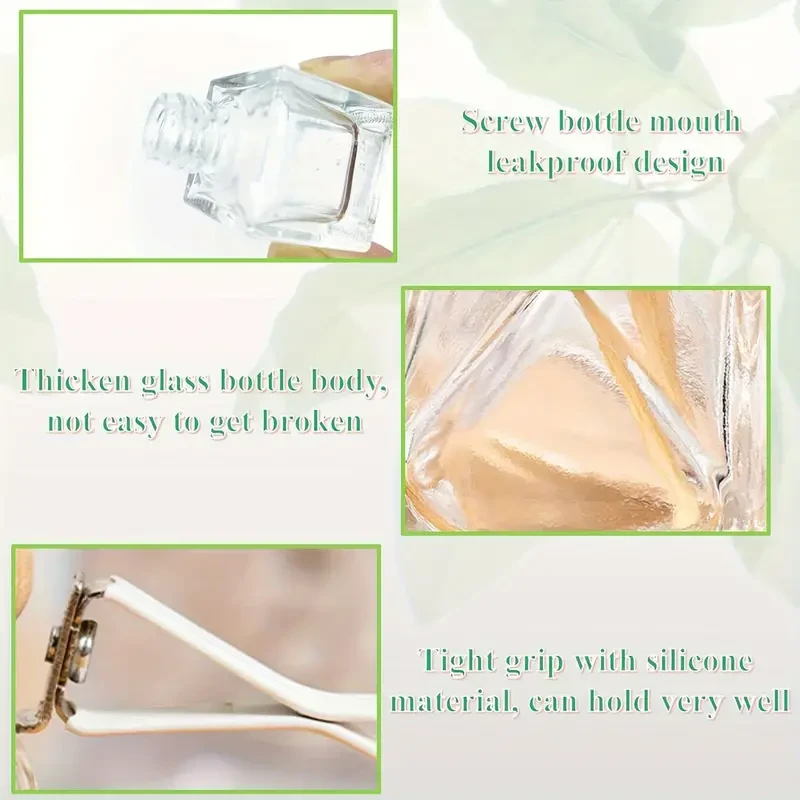 2peices Car Air Outlet Perfume Bottle