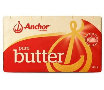 BUTTER SALTED 500GM (ANCHOR 114657) [CHIL]