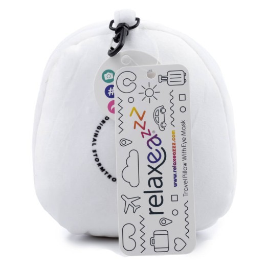 RELAXEAZZZ ORIGINAL STORMTROOPER TRAVEL PILLOW & EYE MASK SET