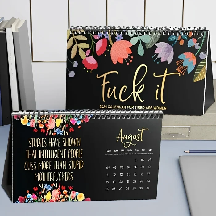 GiftTree NZ Calendars Sale Ends This Week  2026: Fuck It or Fuck Me' Calendar for Tired-Ass Women