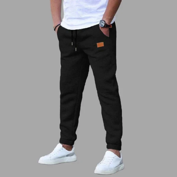 Color Casual Sports Loose Straight Pants