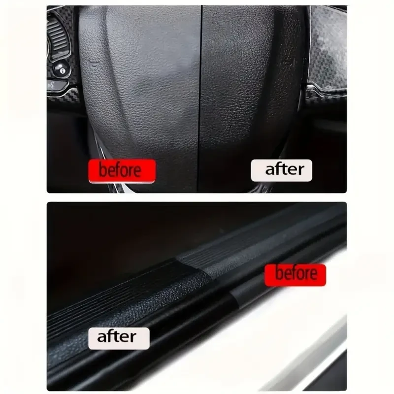 QIFENGHE Auto Interior Renewal Wax - 50g Plastic & Upholstery Restorer