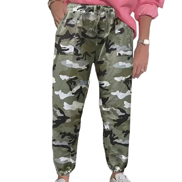 Camouflage Casual Loose Harem Pants