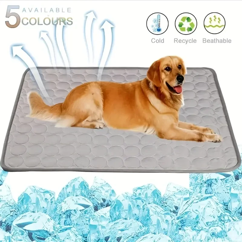 Dog Pillow Pet Cooling Mat - Keep Your Pet Cool & Comfortable This Summer