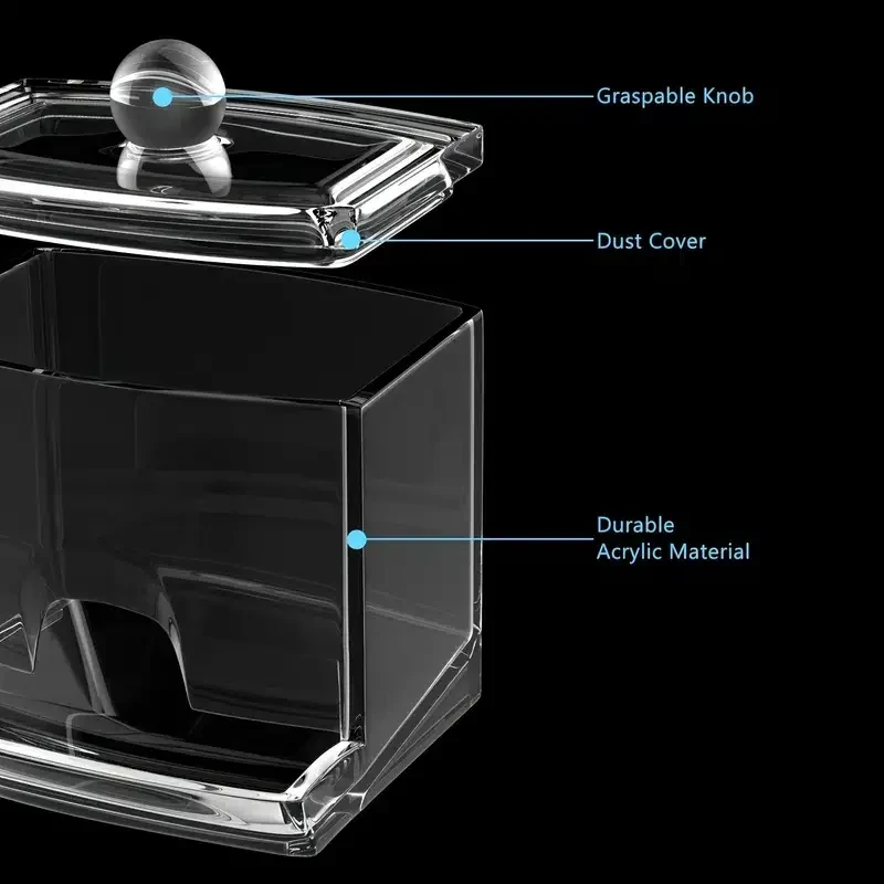 Cotton Swab Holder Dispenser Organizer