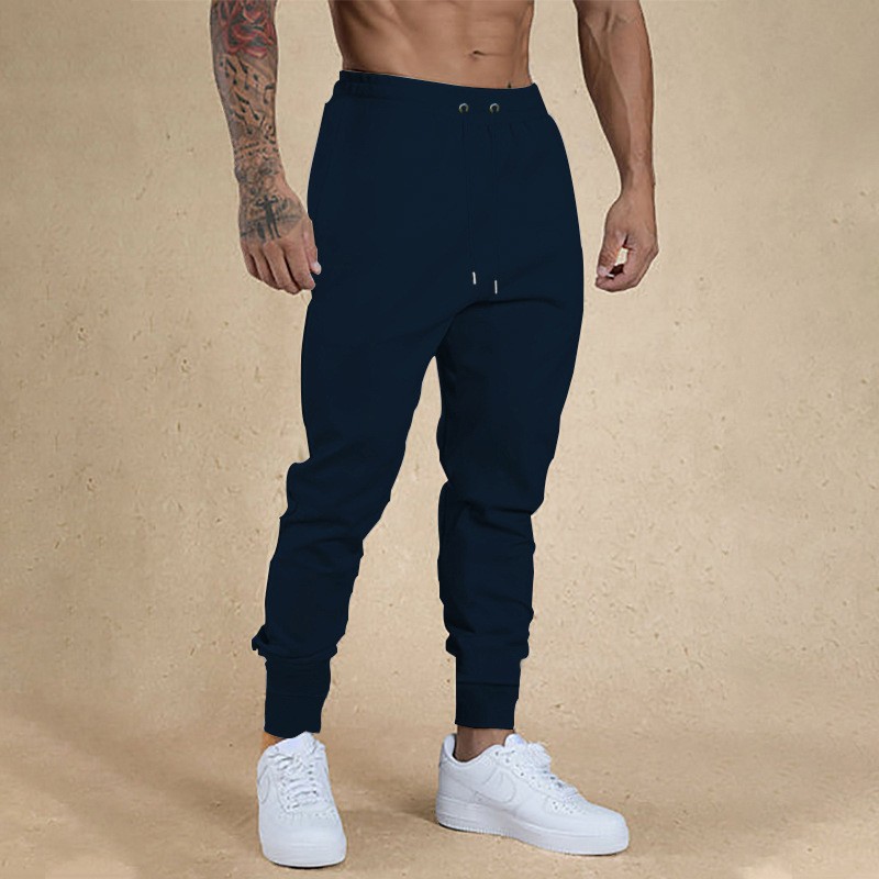 Ankle-Tied Men's Fitness Pants