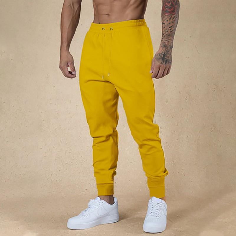 Ankle-Tied Men's Fitness Pants