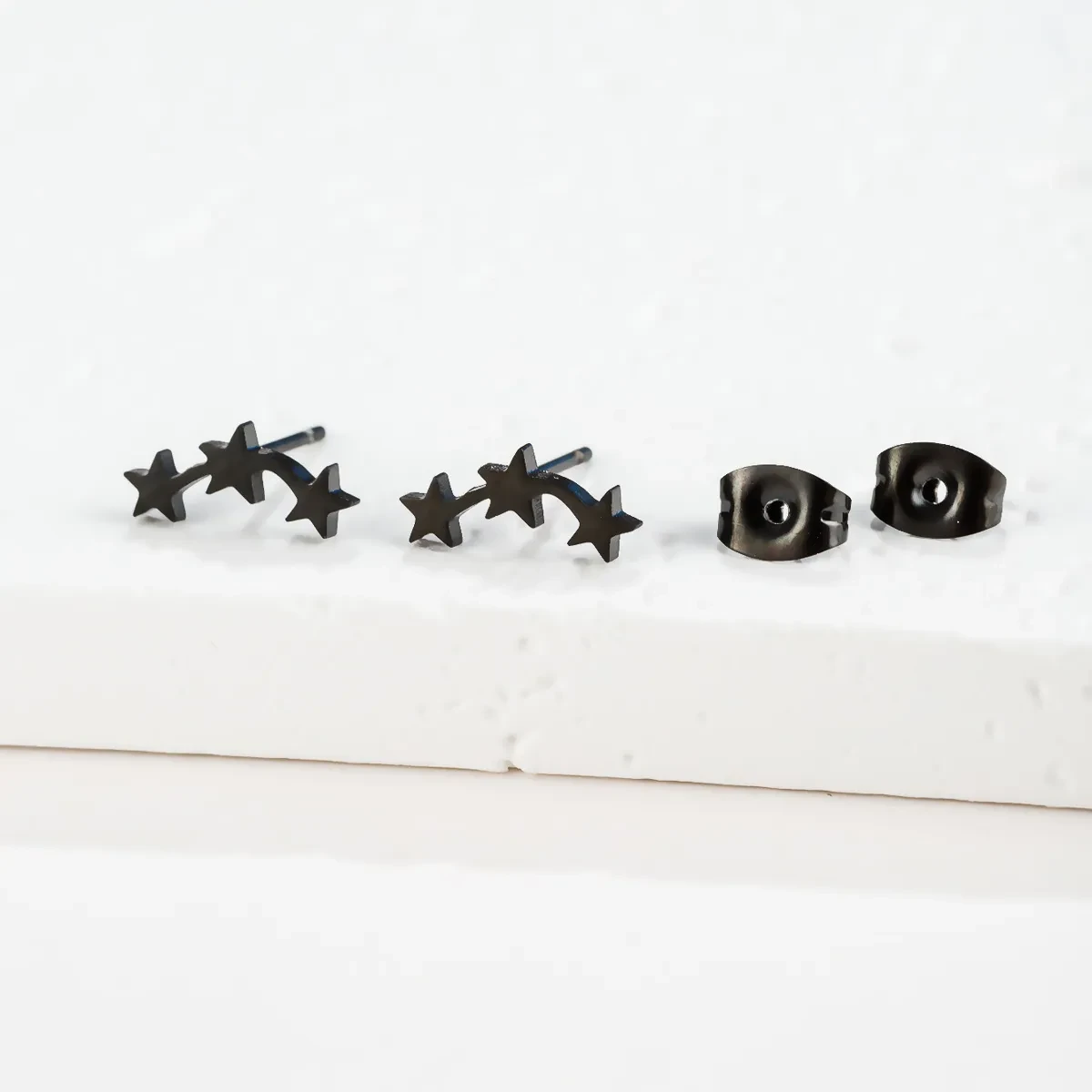 Ear Studs Ins Geometric Five-pointed Star