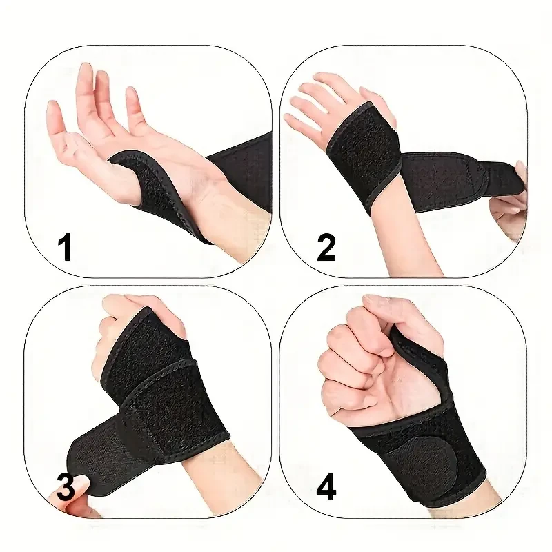 Adjustable Wrist Strap Splint Support