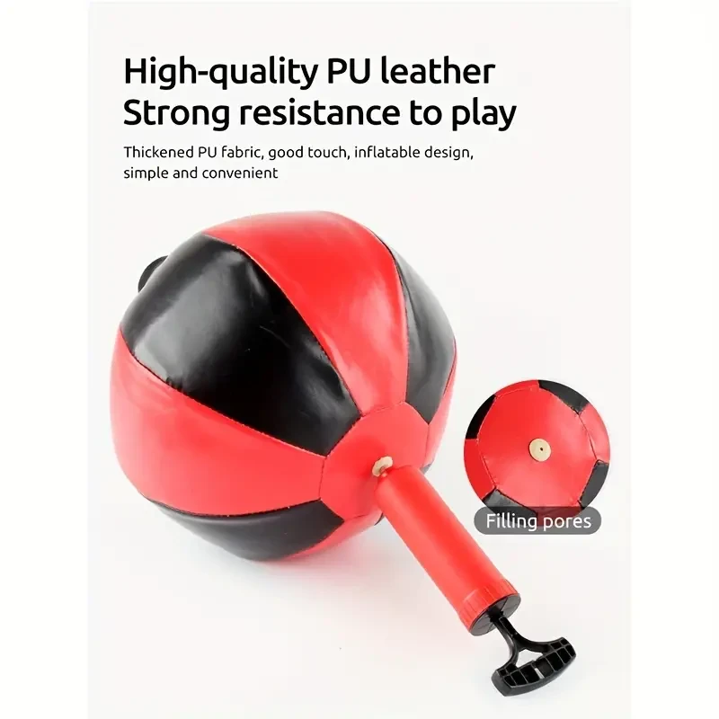 Boxing Set with Punching Ball & Gloves