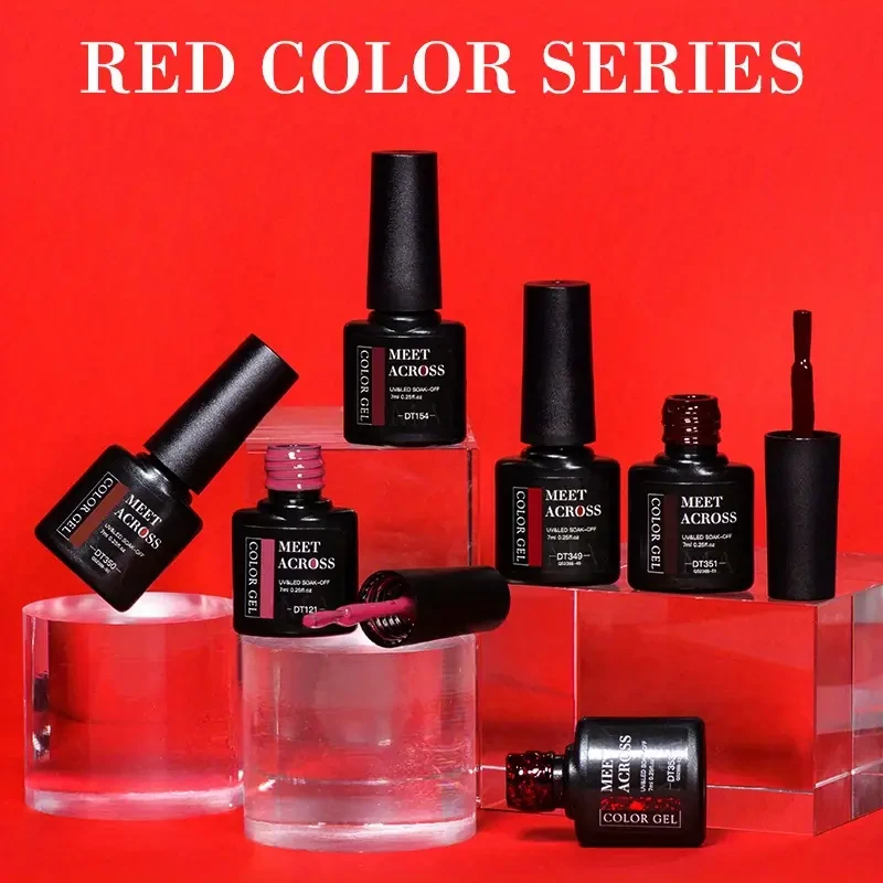 Red Series Gel Nail Polish, Spring Summer Wine