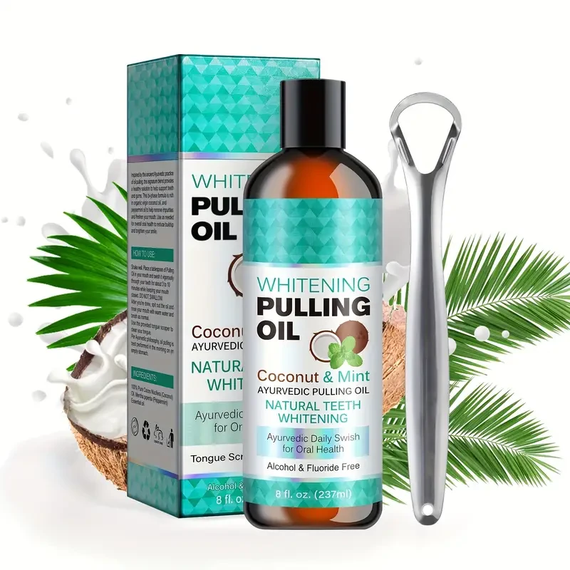 Natural Whitening Mouthwash - Coconut Oil