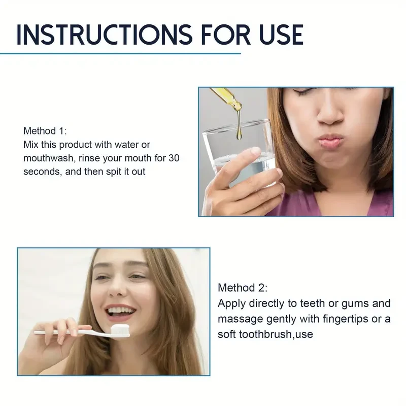 Bottle Plant-Derived Dental Care Drops