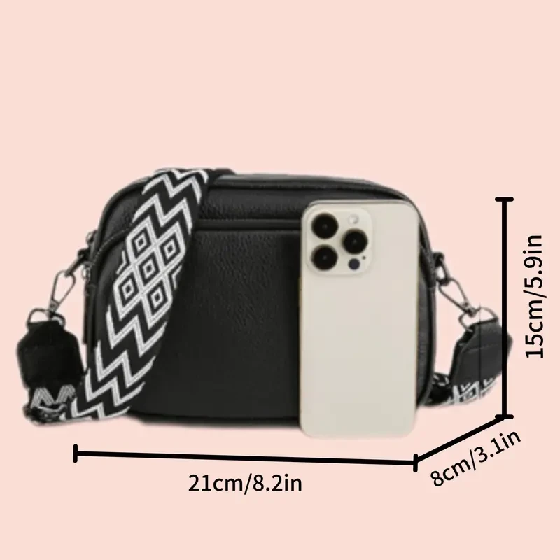 Elegant Genuine Leather Crossbody Bag