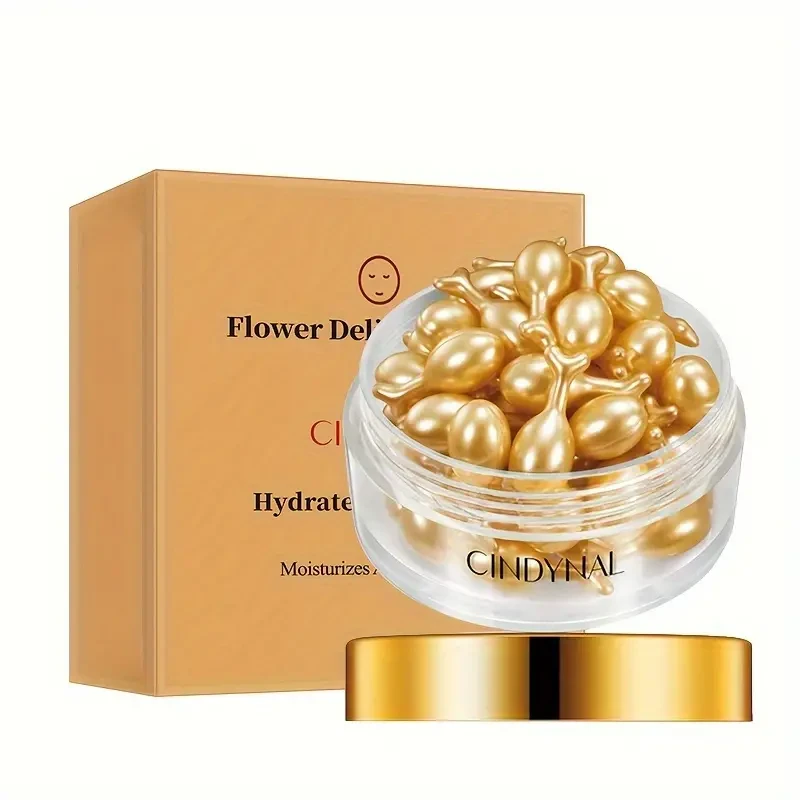 30 Pcs Korean Skin Care Serum Capsules - Hydrate, Firm & Moisturize