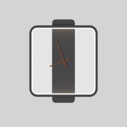 Nordic Timepiece Wall Lamp