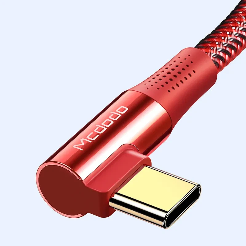 Meadow Firefox Series 100W Type-C to Type-C PD Elbow Data Cable