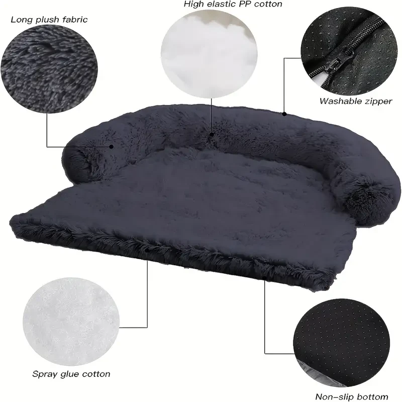 Plush Dog Bed