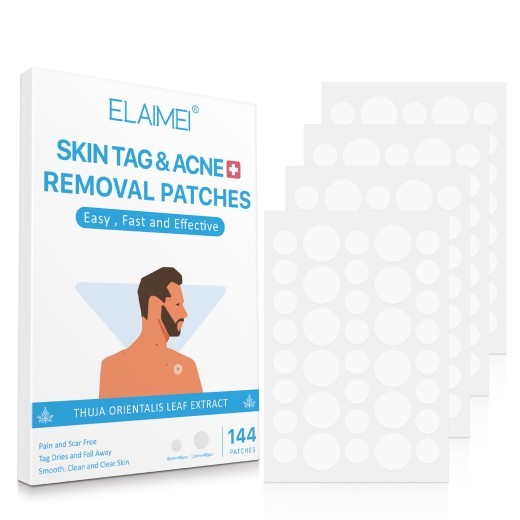 New Skin Tag Remover Patches Skin Tag Remover Pads Covers Conceals Skin Tags Mole Wart Removal Patches Fast Deliver