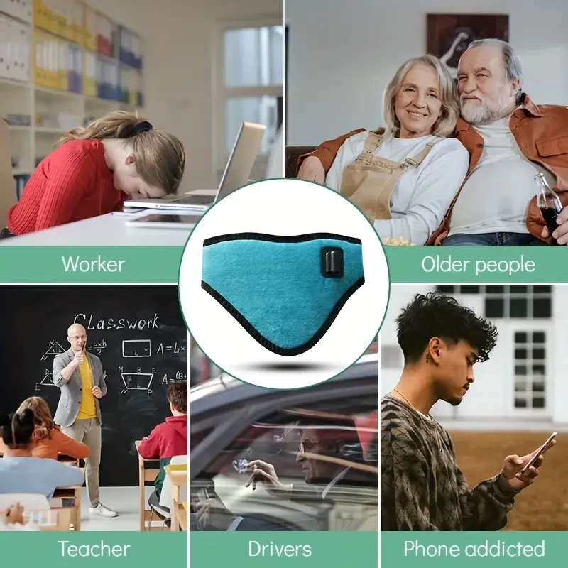 Acupuncture Neck Brace for Cervical Spine Relaxation and Fatigue Relief