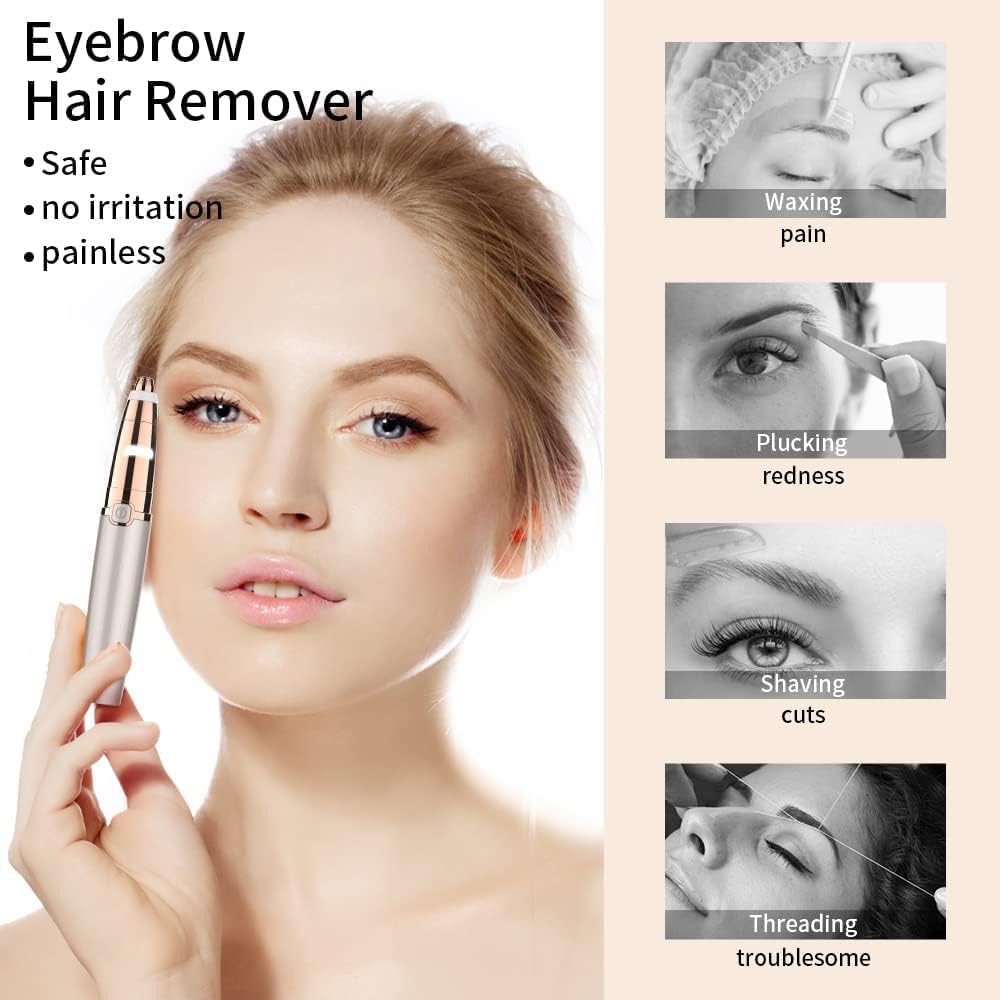 Mini Electric Eyebrow Trimmer Pen